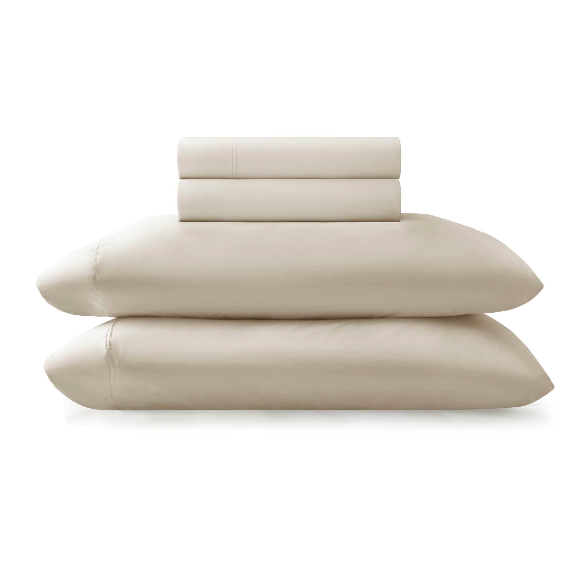 Queen Stretch Jersey Sheet Set - Ivory
