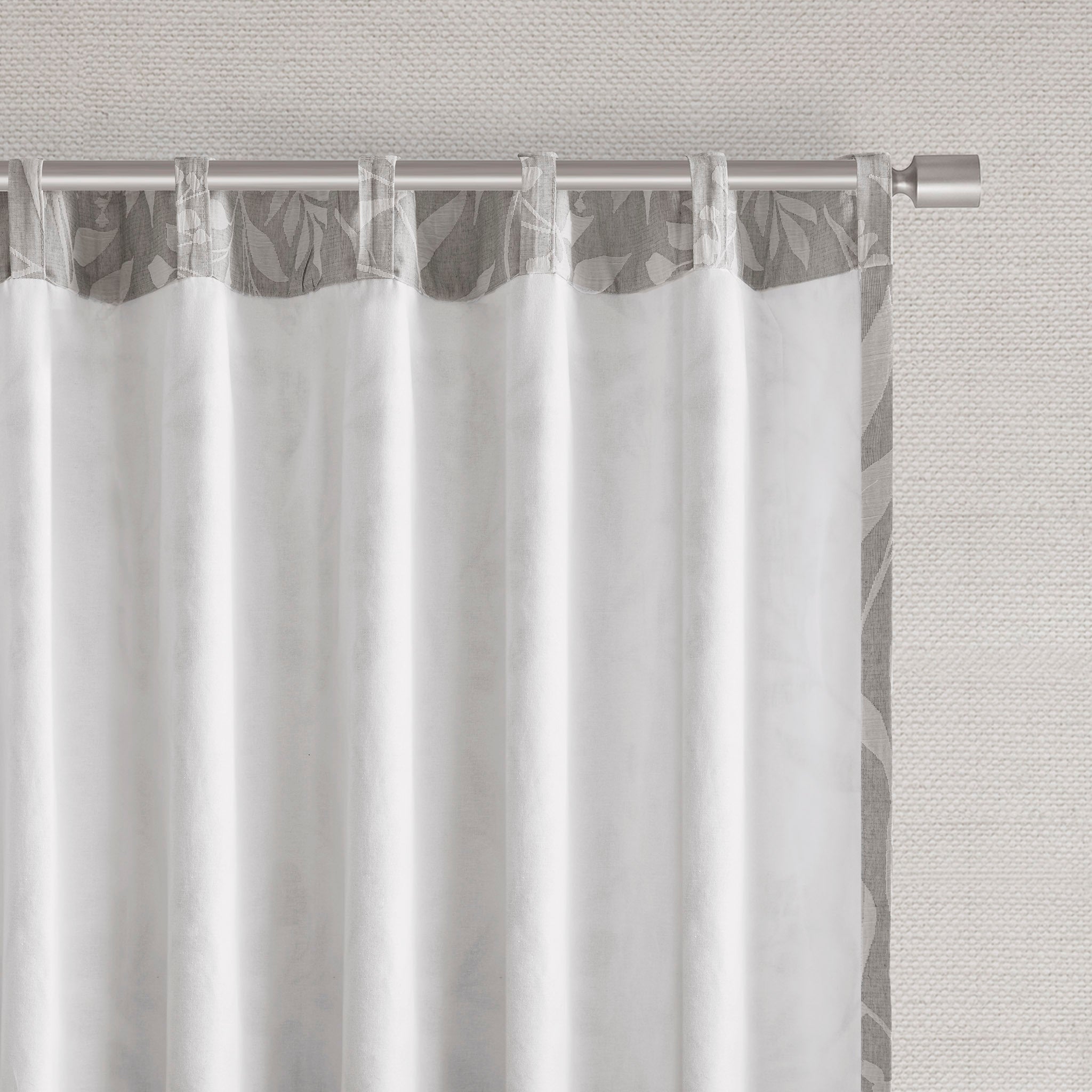 Floral Curtain Panel (Single)