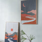 26.5" x 38.5" Rectangular Tassel Print Wall Art, Home Decor for Living Room Bedroom Office Hallway