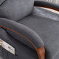 Power Lift Recliner Chair Sofa Electric Chair Message Chair Soft Fabric Grey