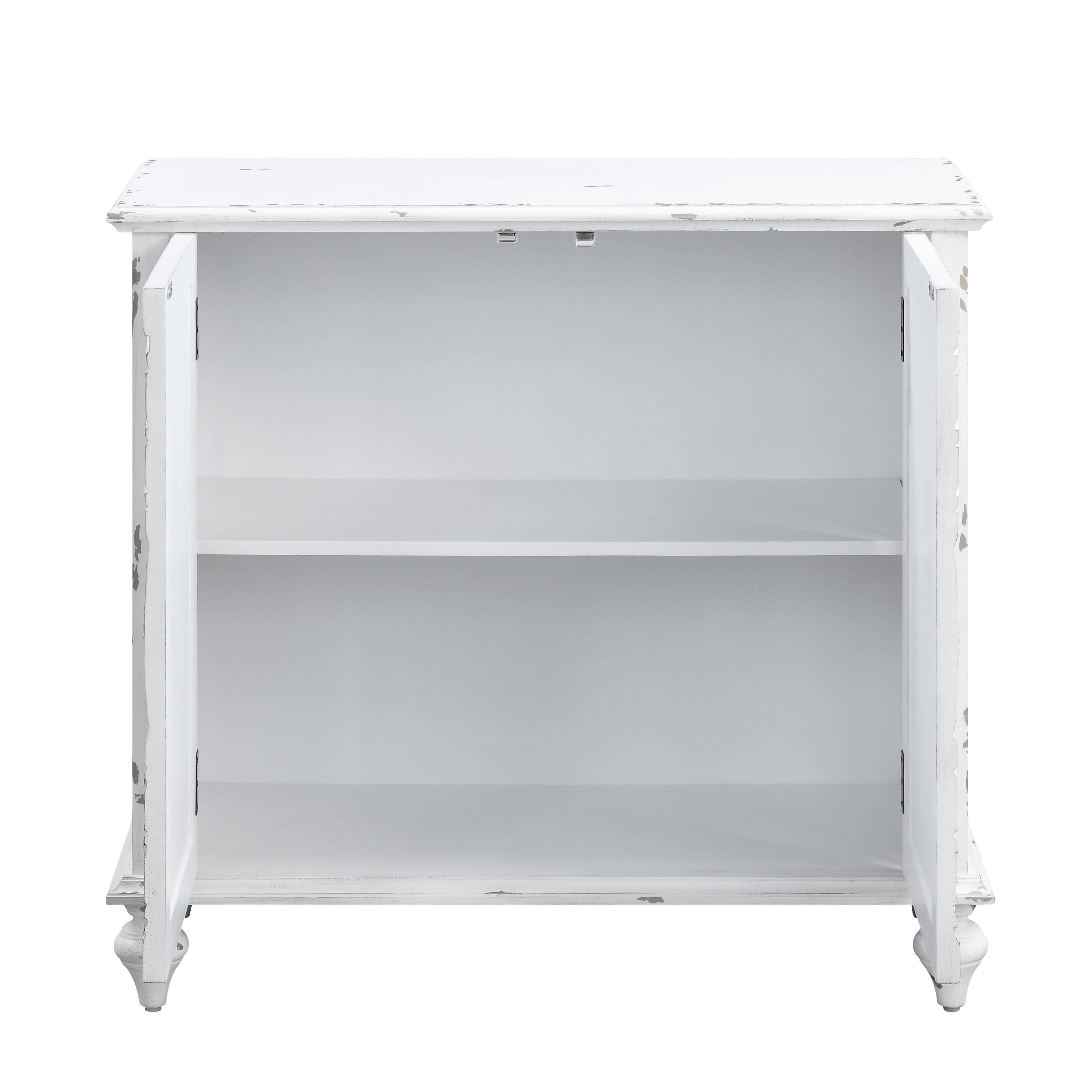 Daray - Antique Console Cabinet - White