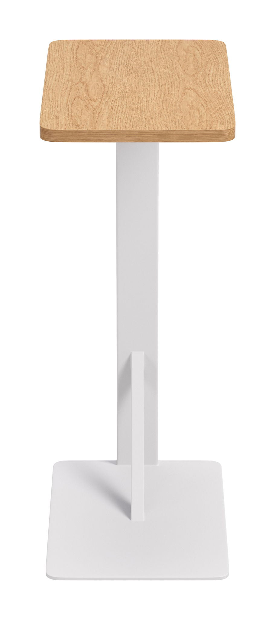 Pebble - Side Table - Light Brown / White