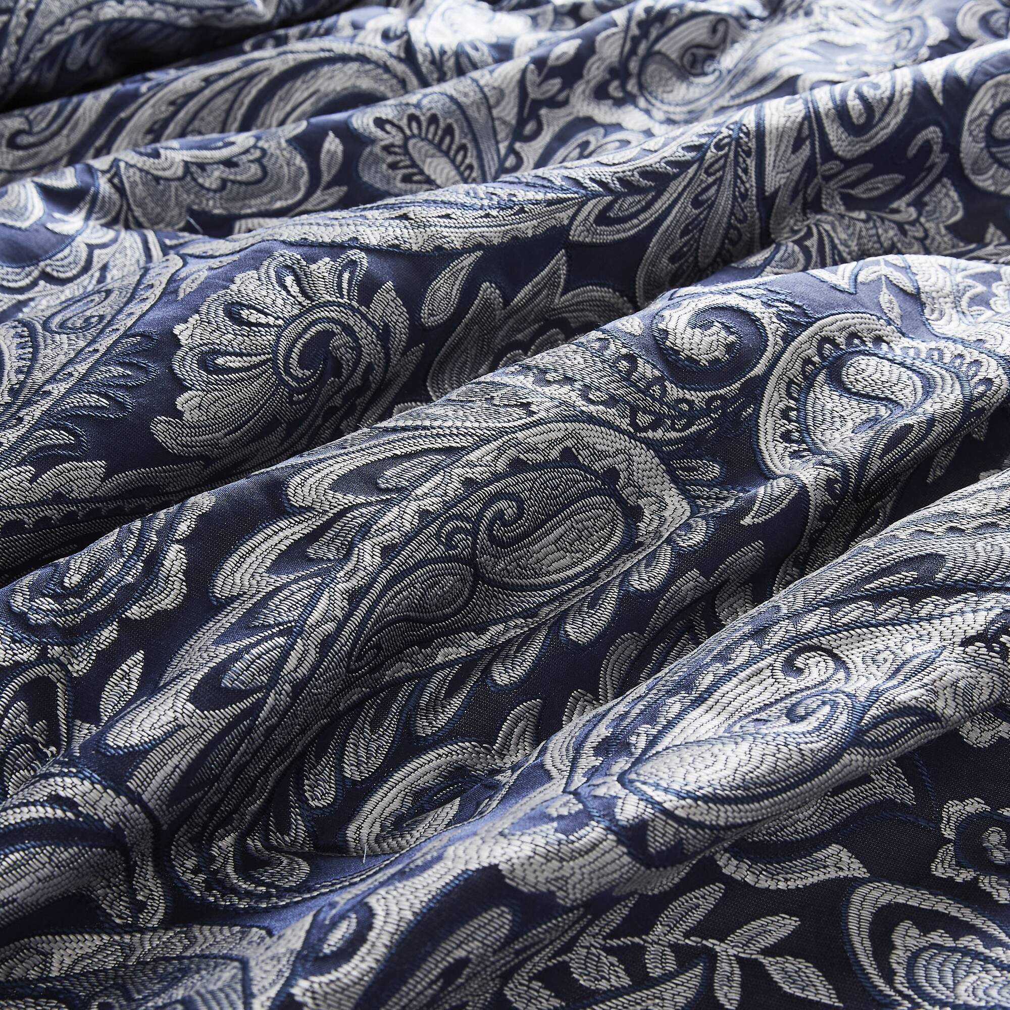 Aubrey - California King Complete Bed (Set of 12) - Navy