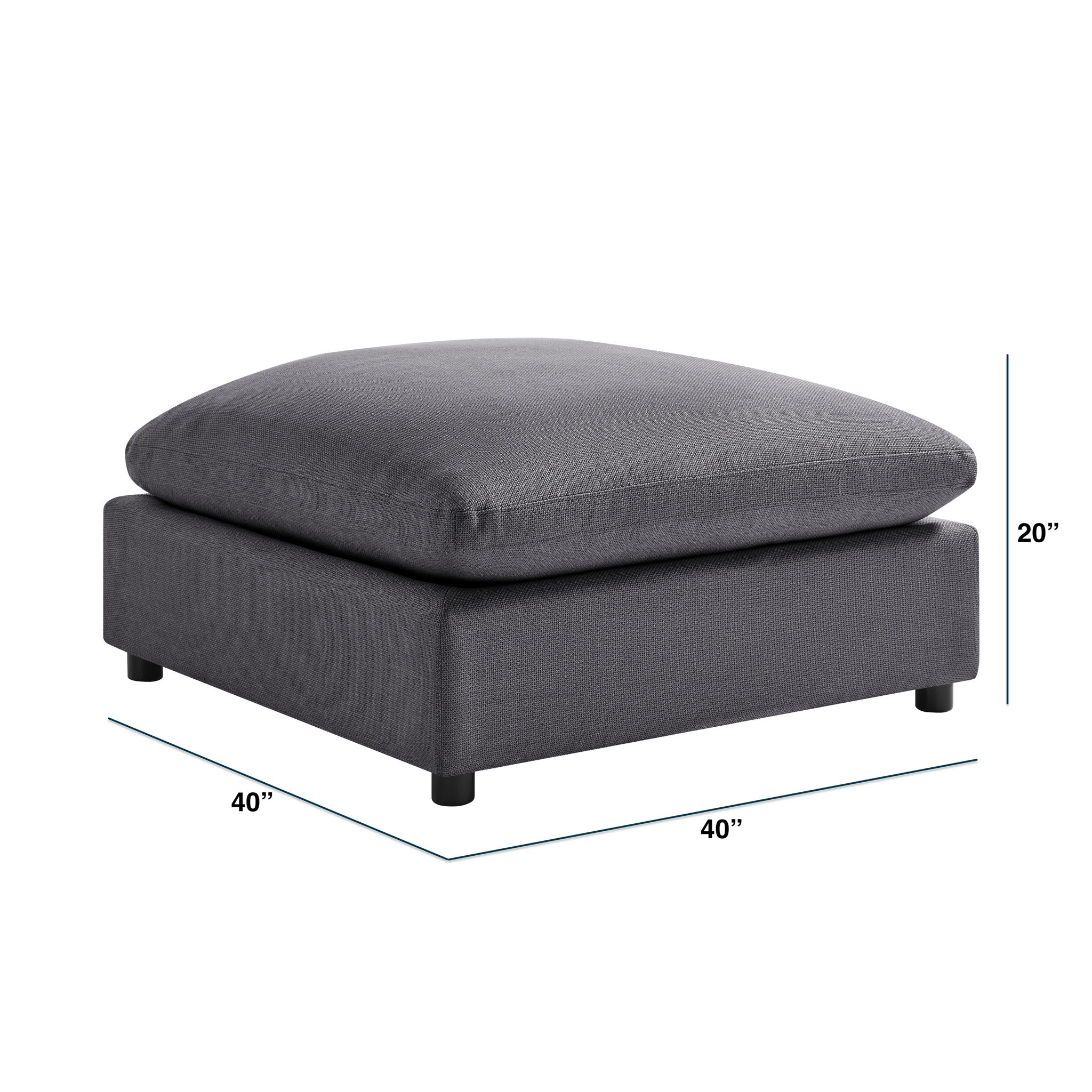 Cassandra - Ottoman With Removable Covers