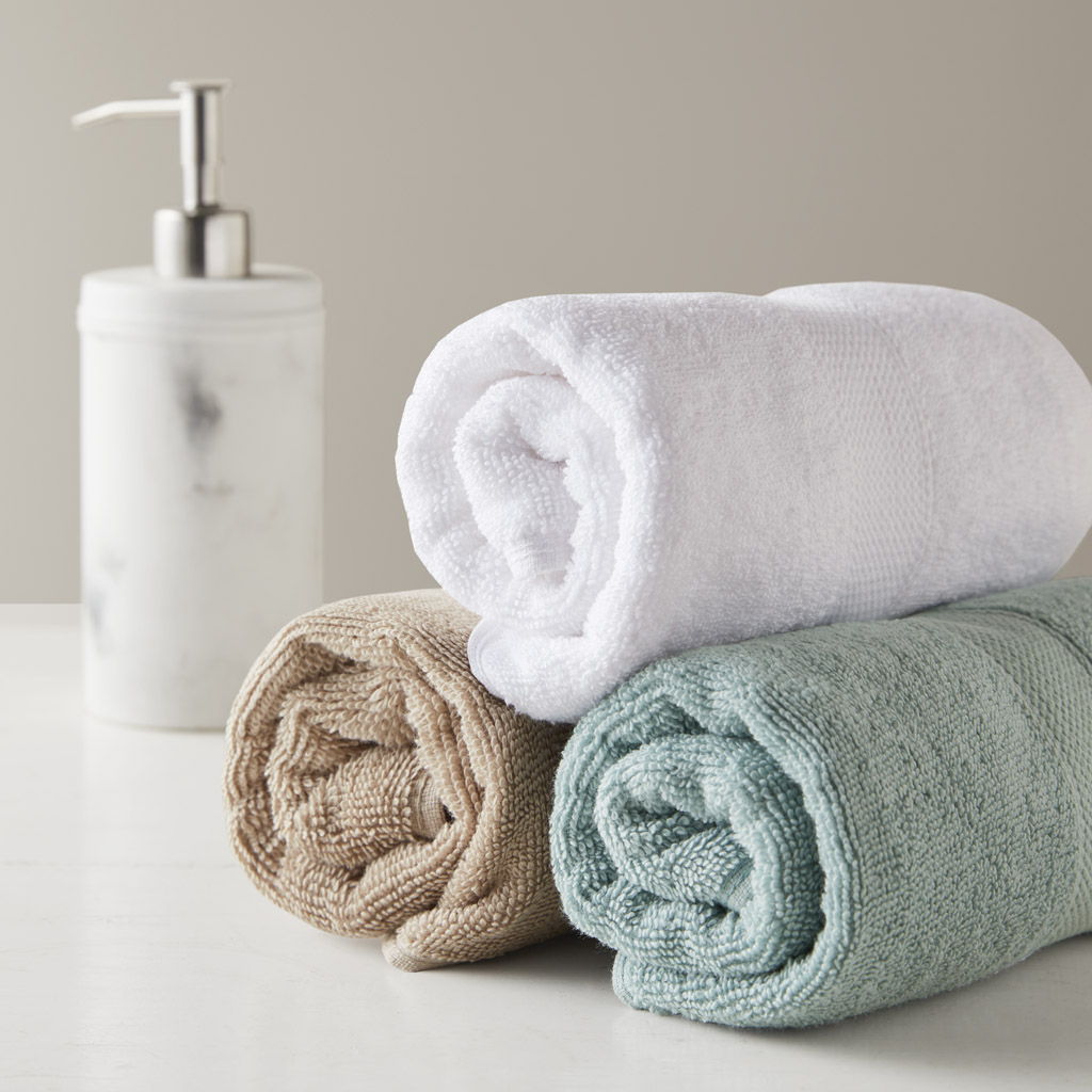 Premium Turkish Cotton 500GSM Plush Towel Set - White