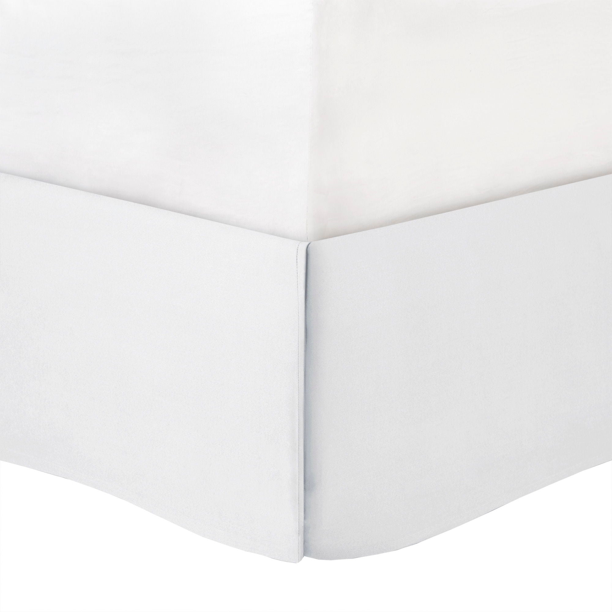 Laurel - Pieced Pleated 7 Piece Tufted Comforter Set Full - White