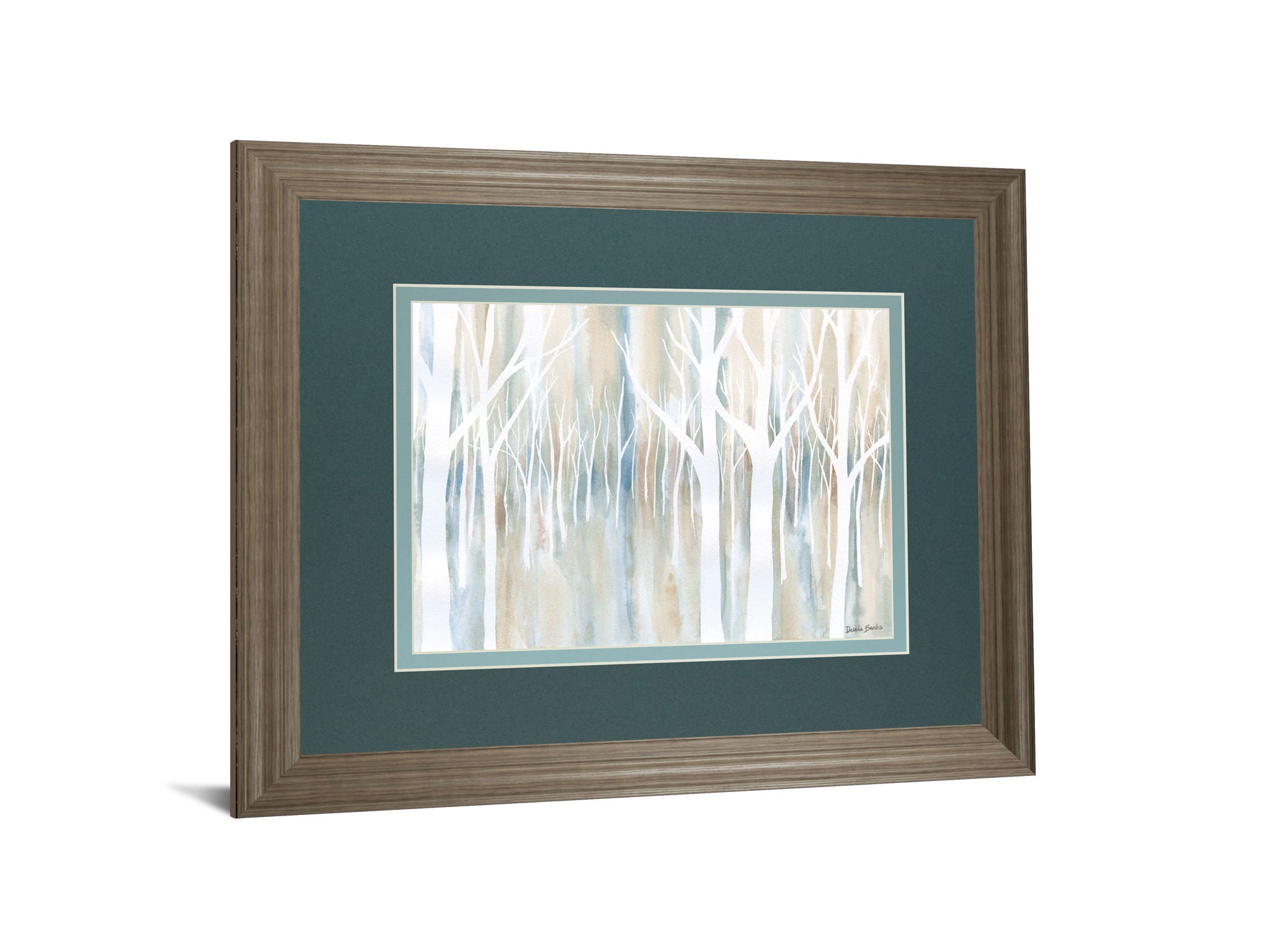 Mystical Woods By Debbie Banks - Framed Print Wall Art - Gray