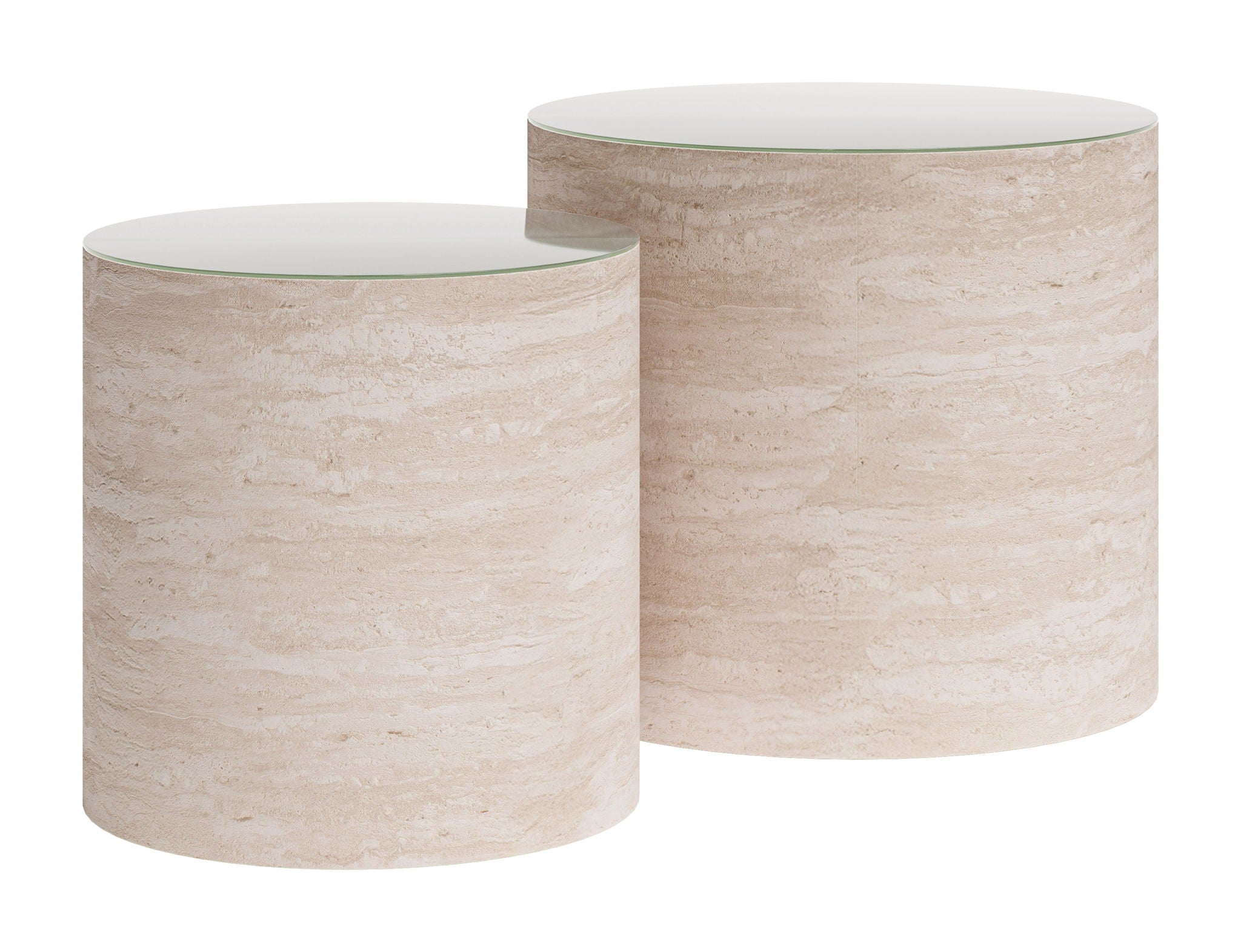 Carzo - Coffee Table Set - Stone Beige