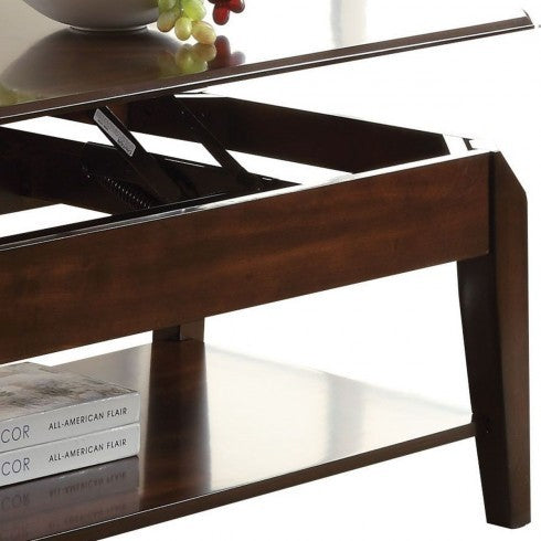 ACME Docila Coffee Table in Walnut 80660