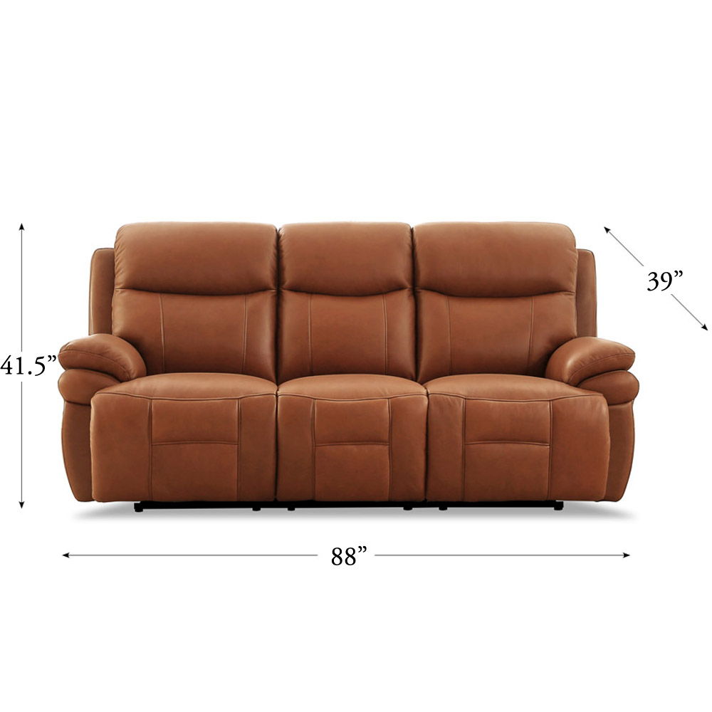 Springdale - Power Headrest Zero Gravity Reclining Sofa - Brown