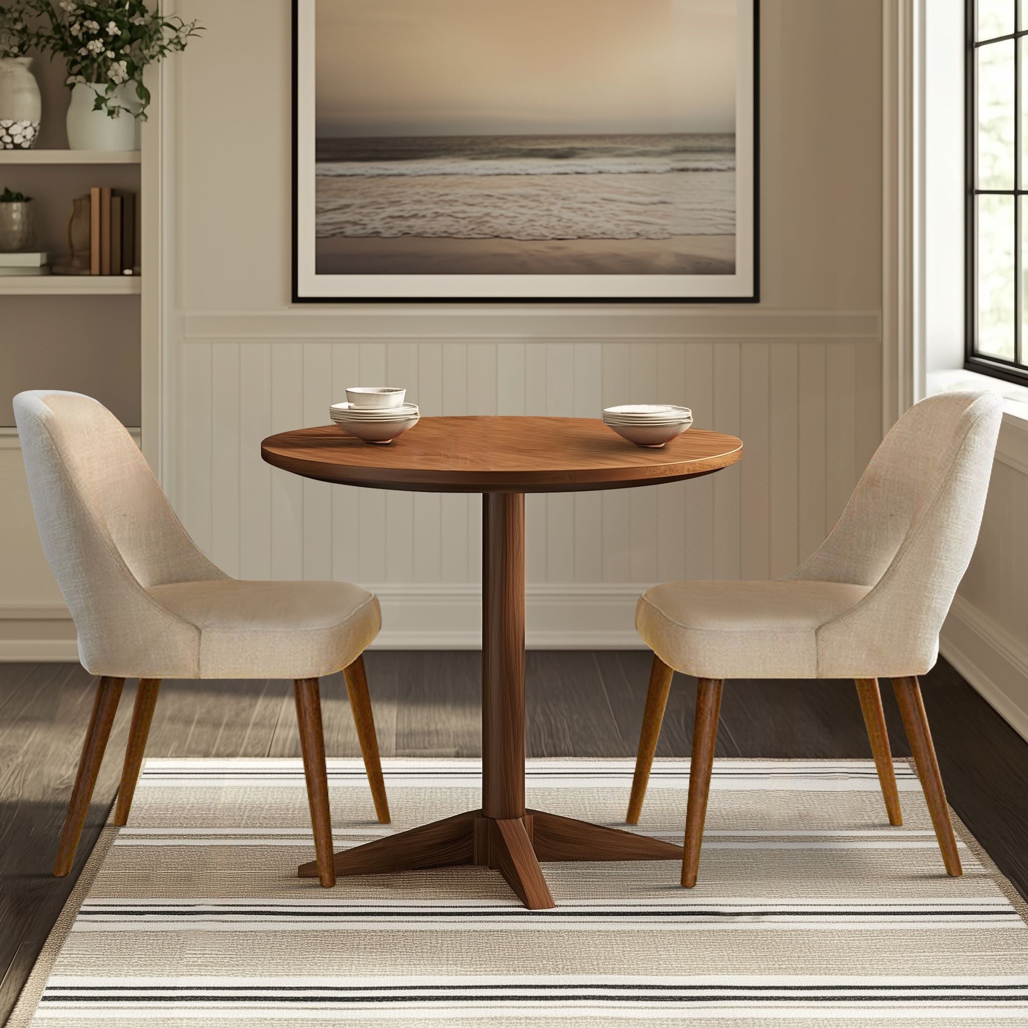 Nola - Dining Side Chair (Set of 2) - Cream