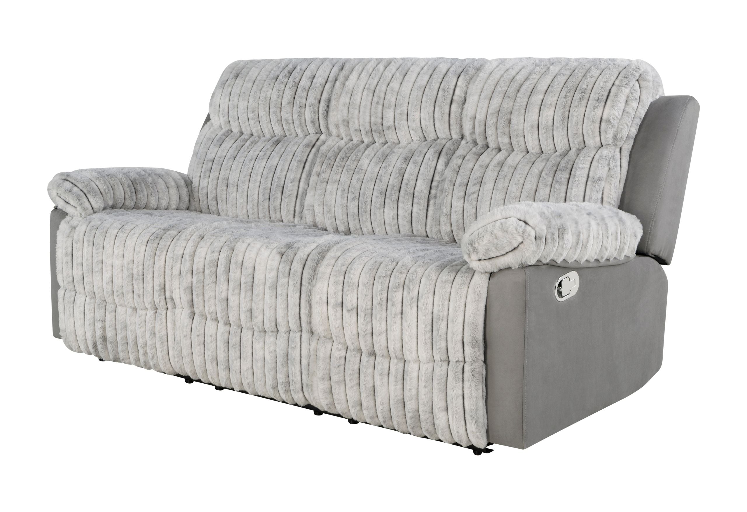 U6028 - Reclining Sofa - Gray