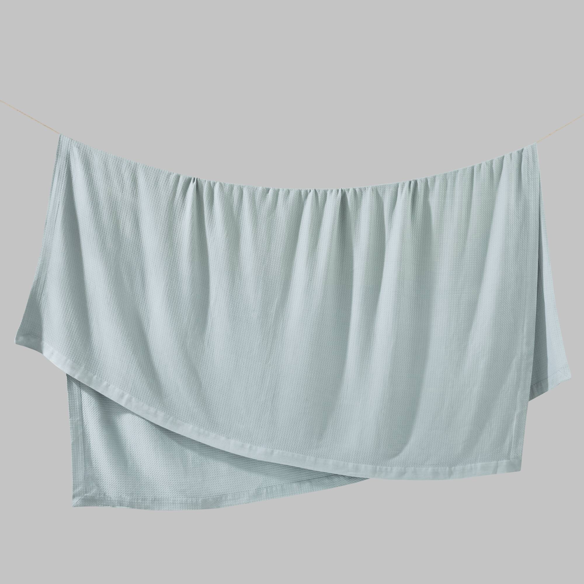 Egyptian Cotton - Twin Blanket - Light Blue