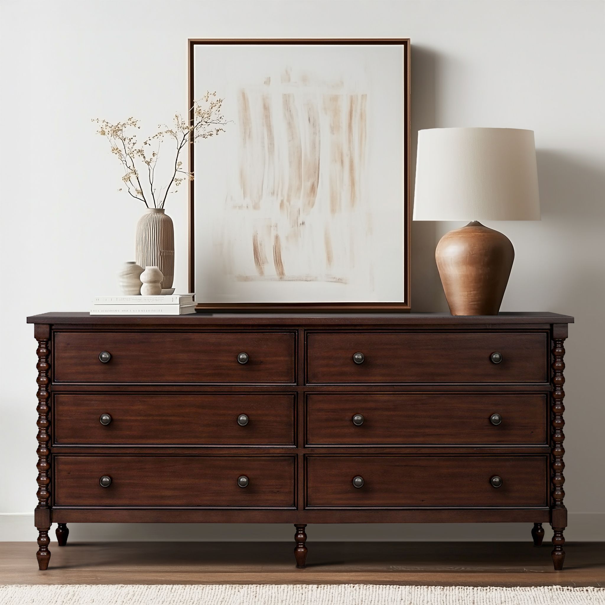 Beckett - Large Dresser - Morocco Brown