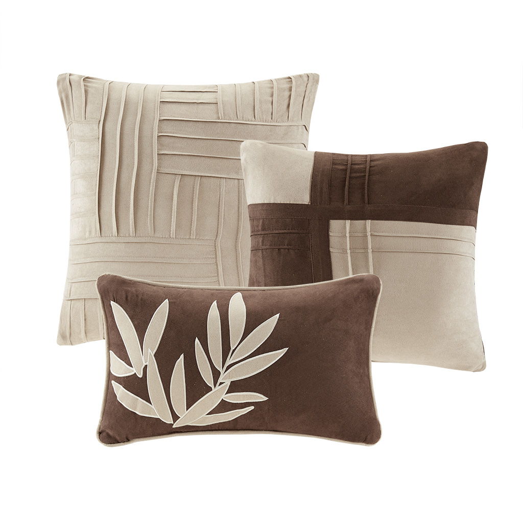 Dune - Queen - Piece Comforter (Set of 7) - Beige