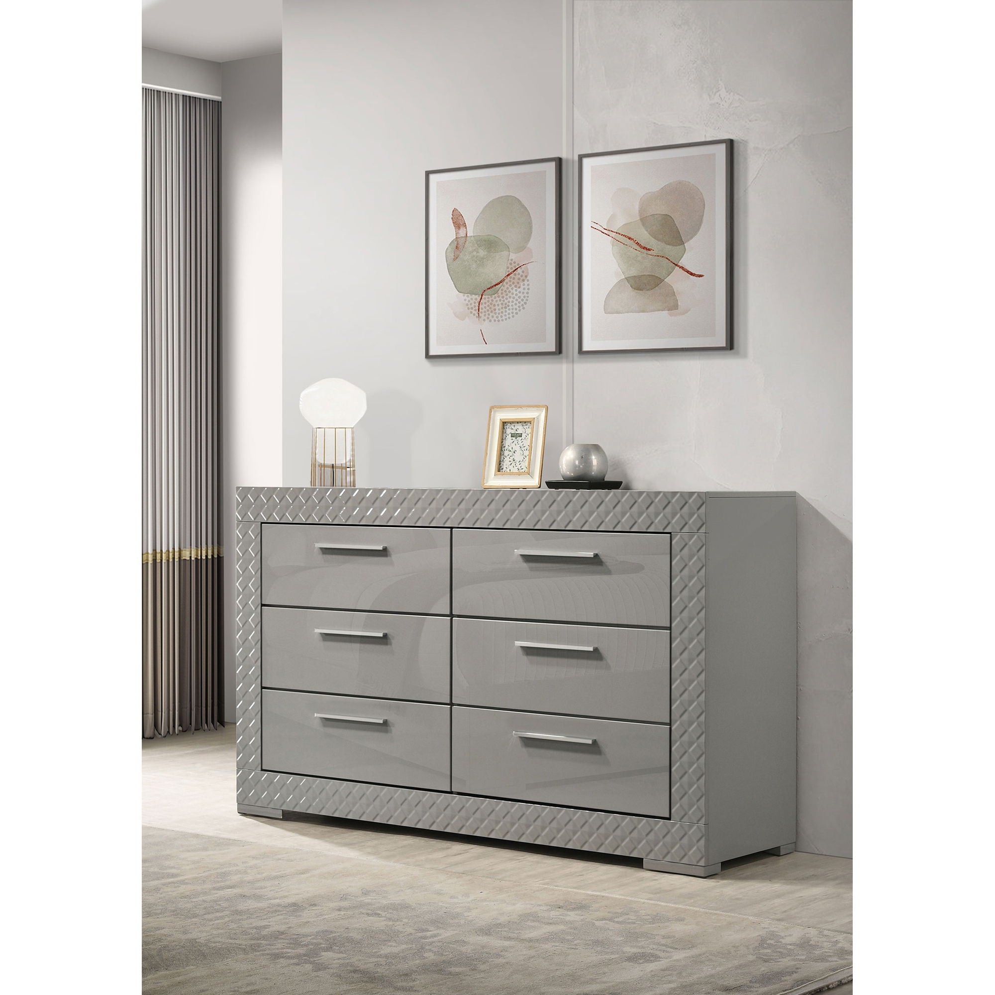 Pierce - 6 Drawer Dresser Cabinet