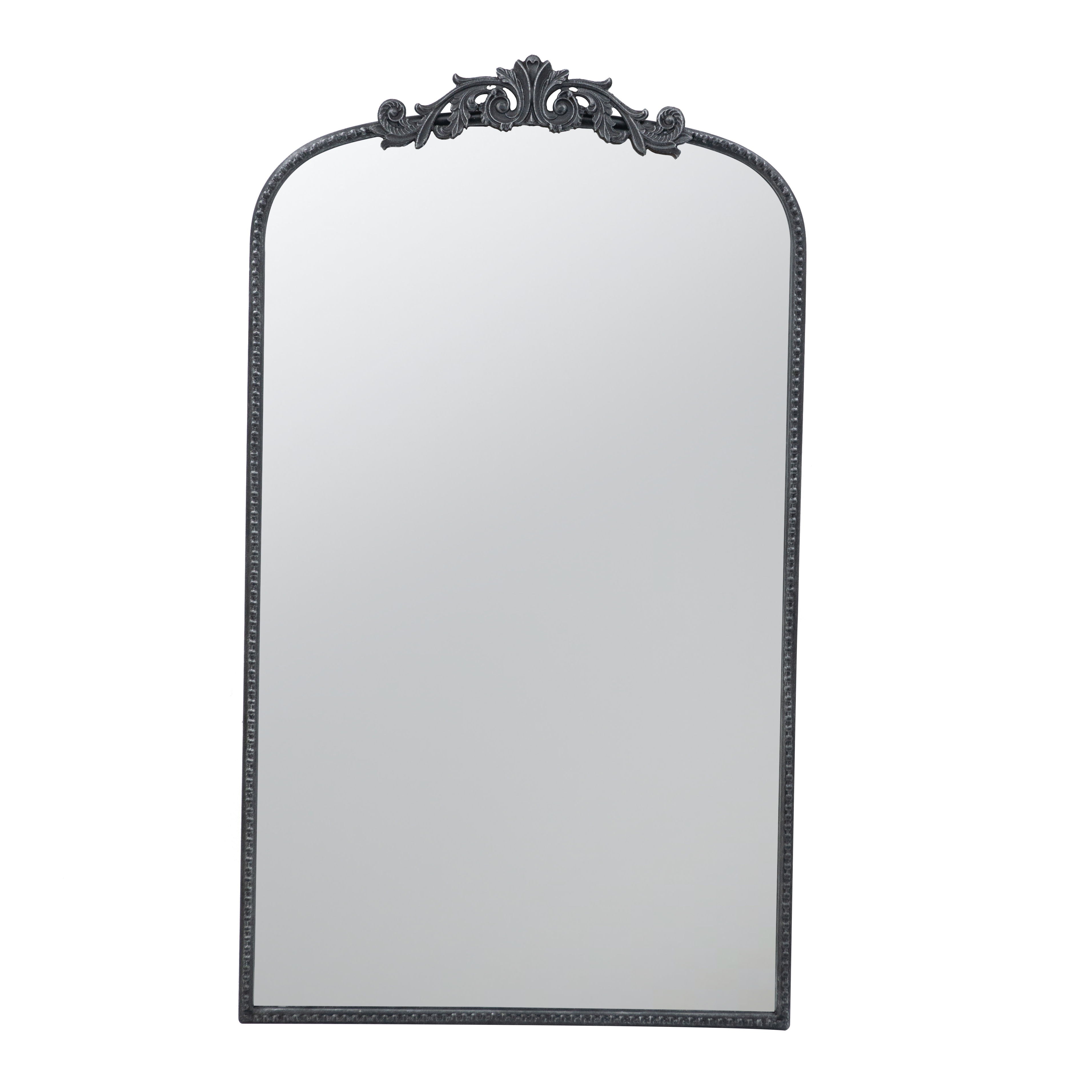 Arch Mirror, Baroque Inspired Wall Decor For Bathroom, Bedroom, Living Room