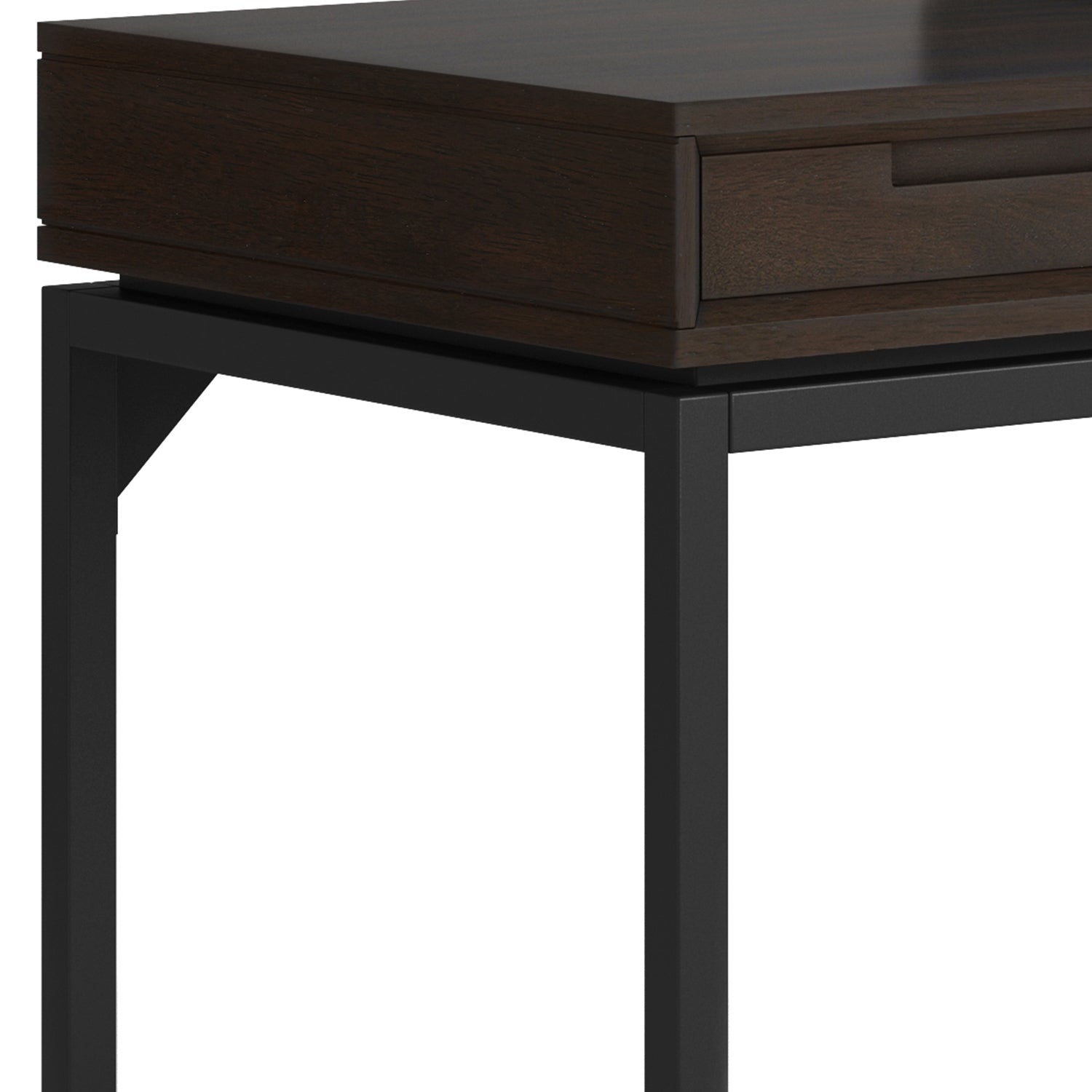 Banting - Mid Century Desk - Hickory Brown