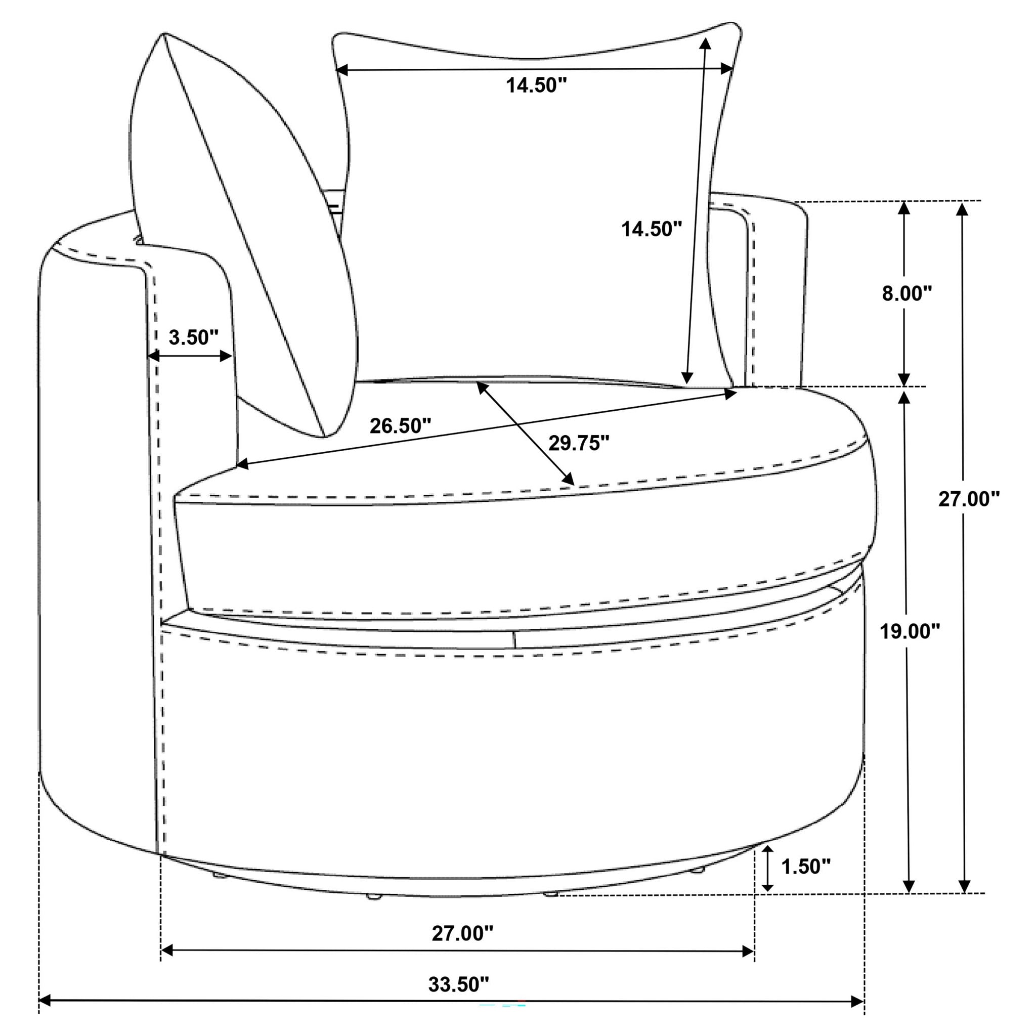 Quinn - Swivel Accent Chair