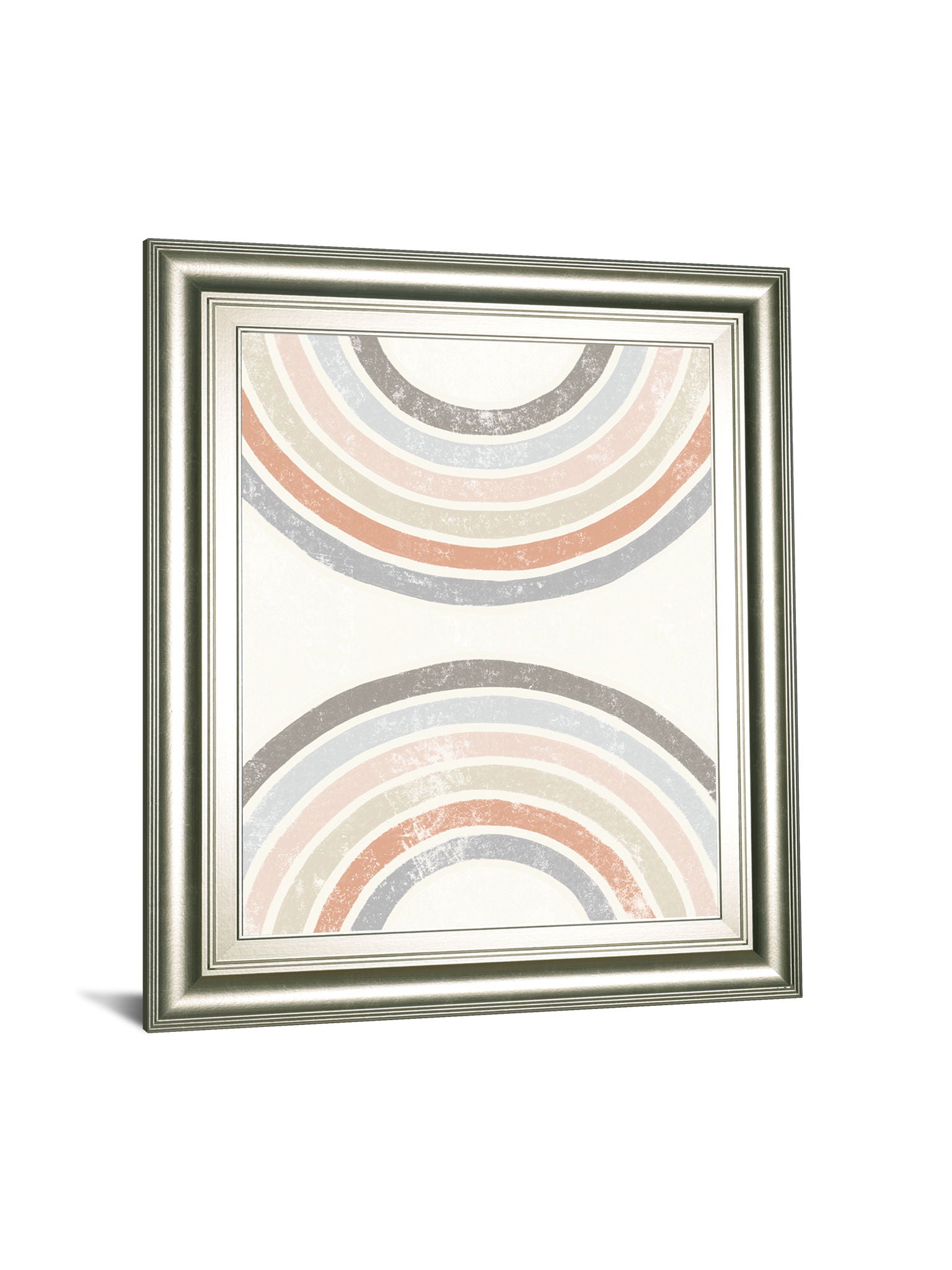 Over The Rainbow I By Moira Hershey - Framed Print Wall Art - Beige