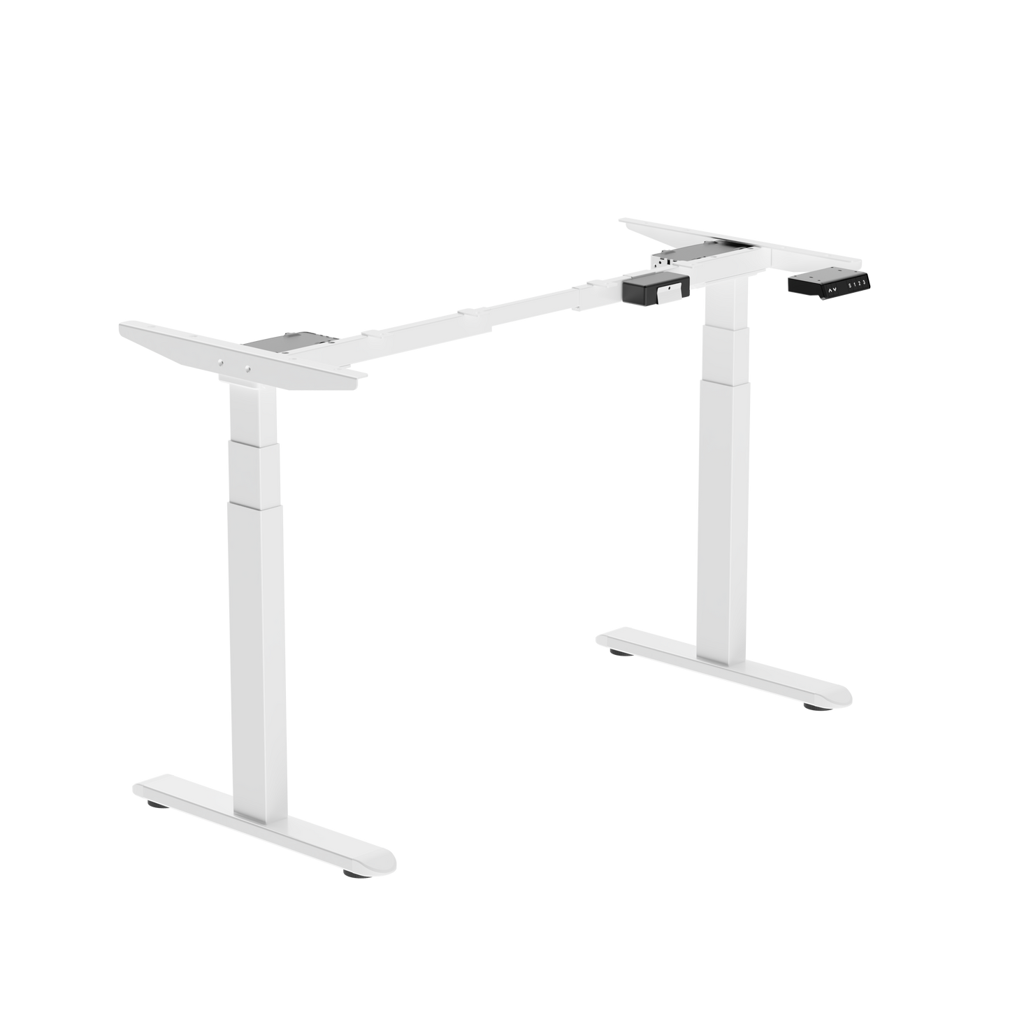 Electric Stand up Desk Frame - ErGear Height Adjustable Table Legs Sit Stand Desk Frame Up to  Ergonomic Standing Desk Base Workstation Frame Only