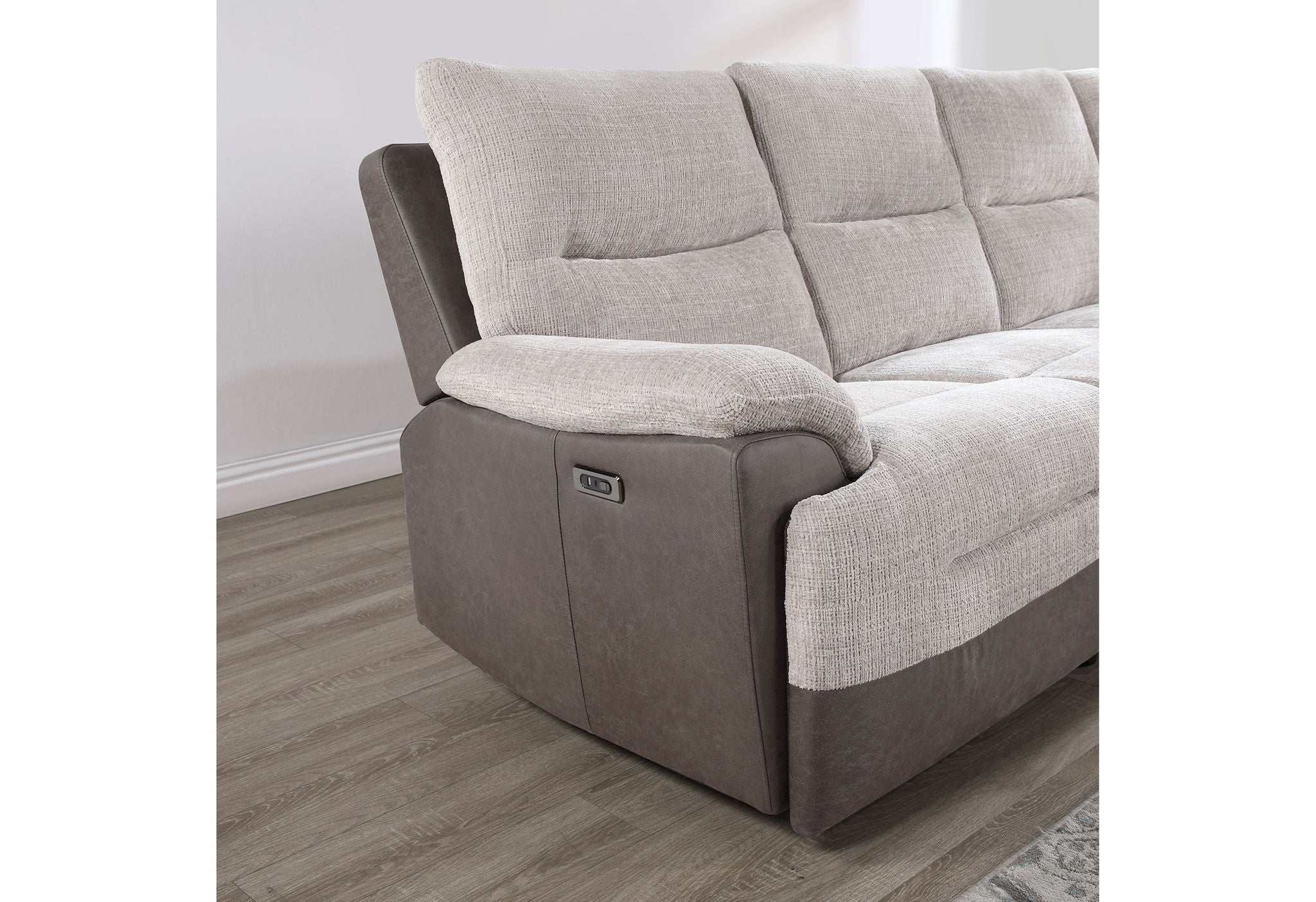 U3822 - Loveseat With Pullout Bed - Beige / Brown