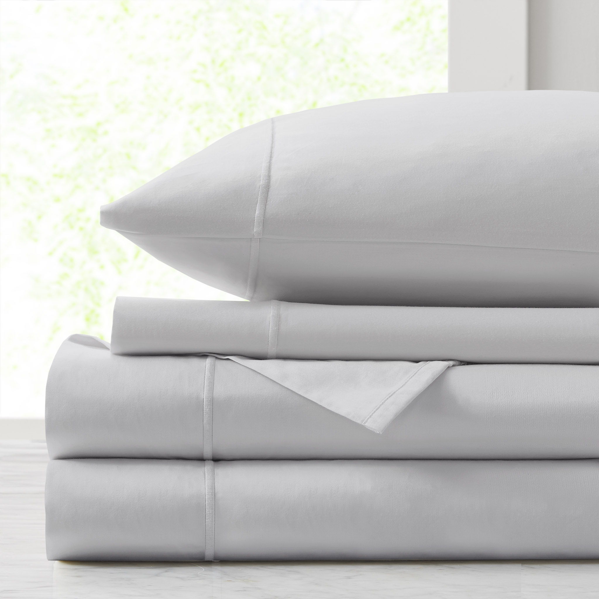 Luxury Egyptian - California King Sheet Set - Gray