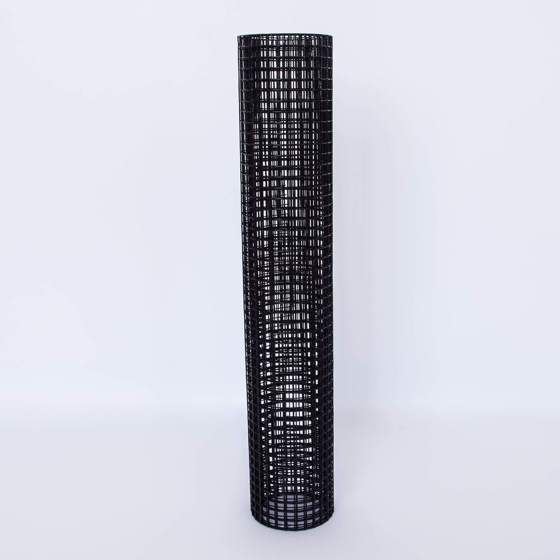 Vinyl Coated Hardware Cloth, For Poultry Netting And Home Improvement - Black