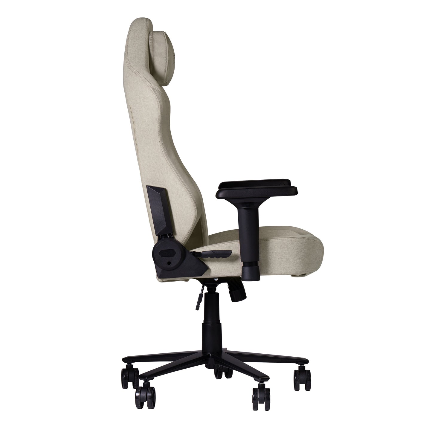 Techni Sport TSF65C Fabric Memory Foam Gaming Chair – Beige