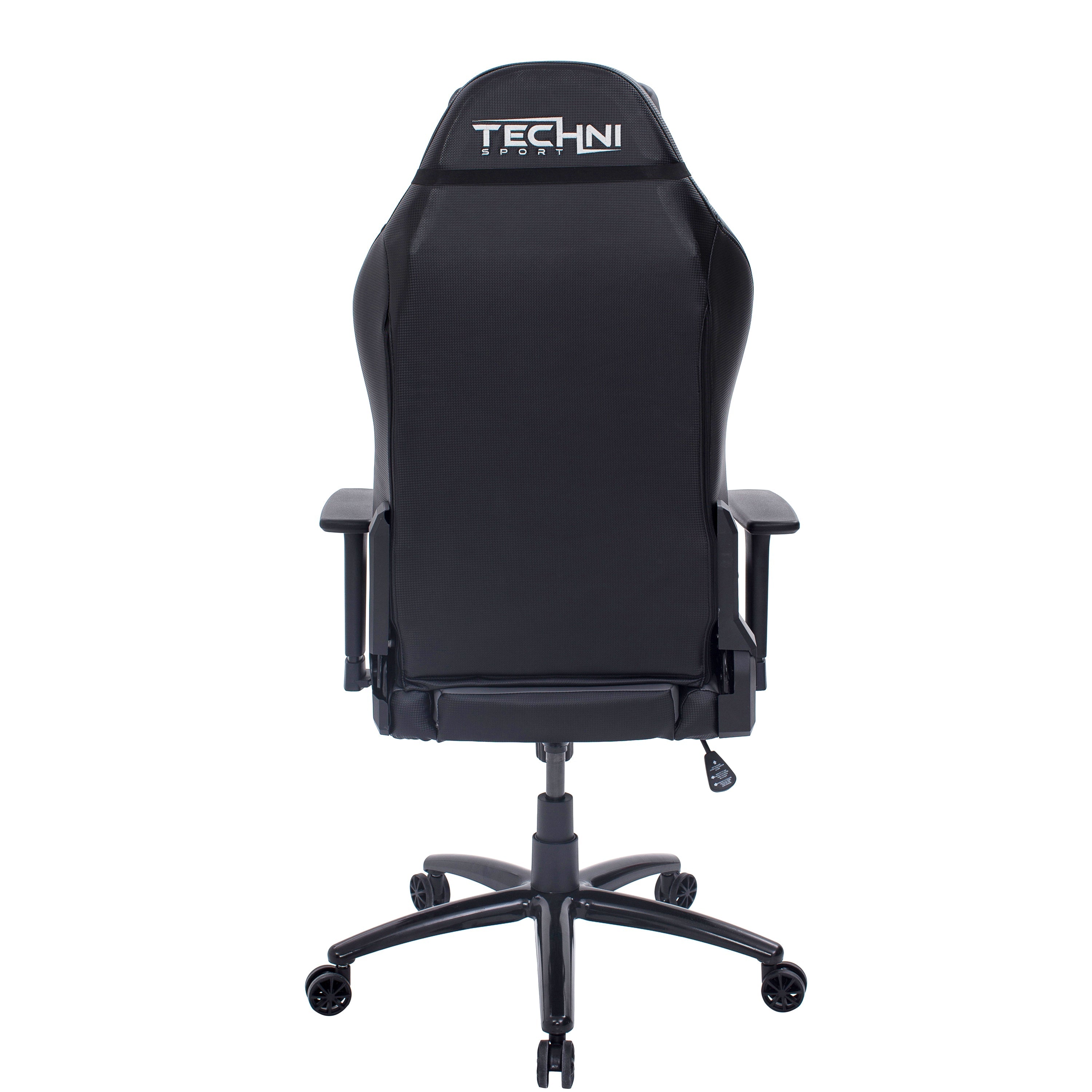 Techni Sport TS-61 Ergonomic High Back Racer Style Video Gaming Chair, Grey/Black