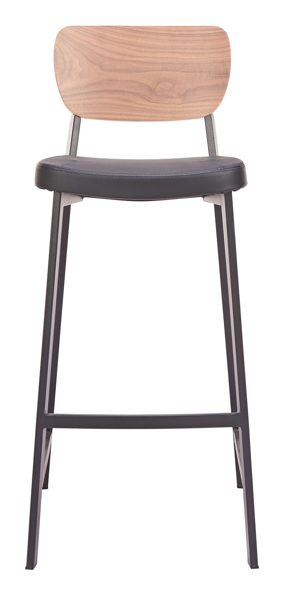 Ardenne - Barstool (Set of 2) - Black / Brown