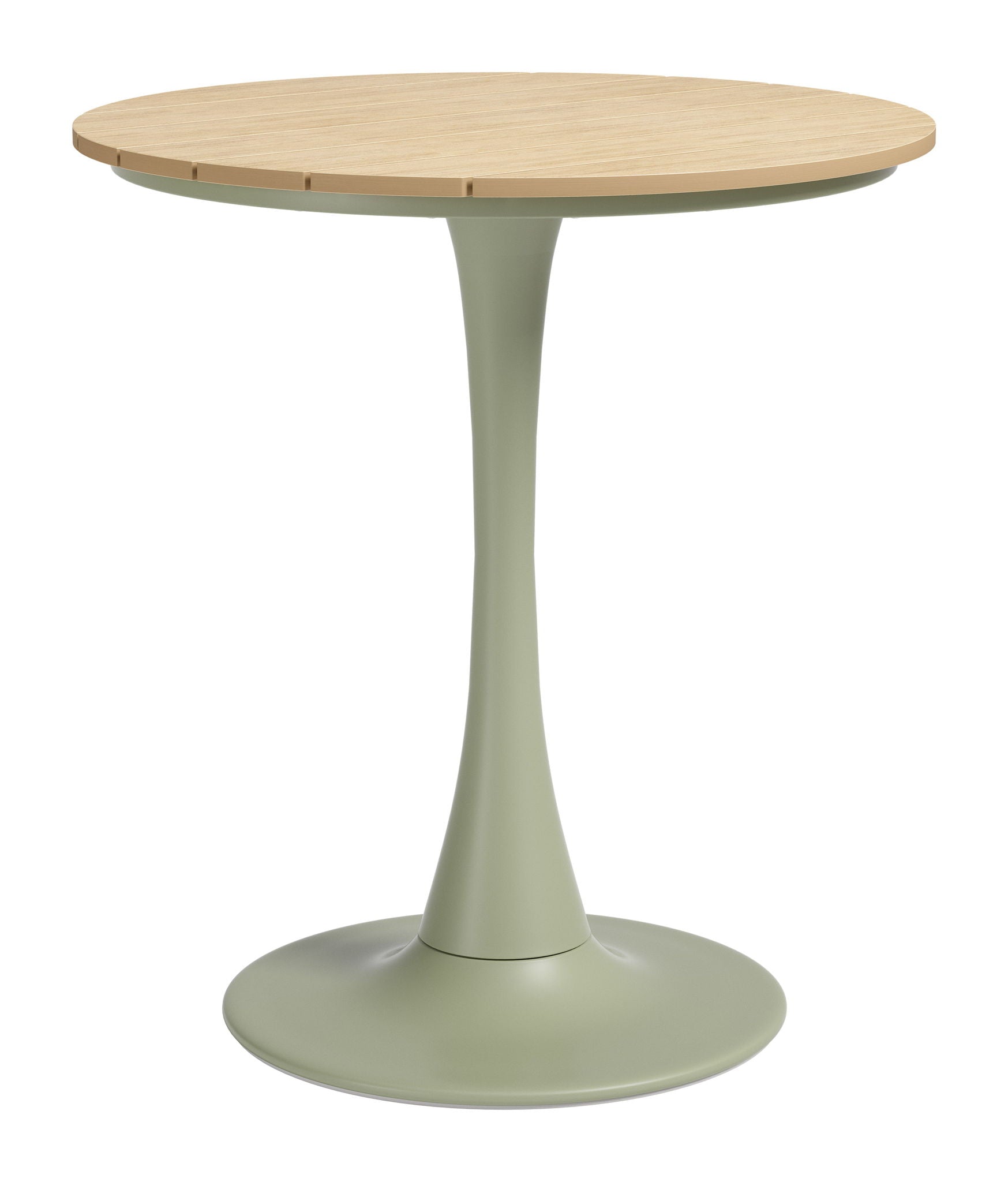 Oswego - Bistro Table - Light Brown / Green