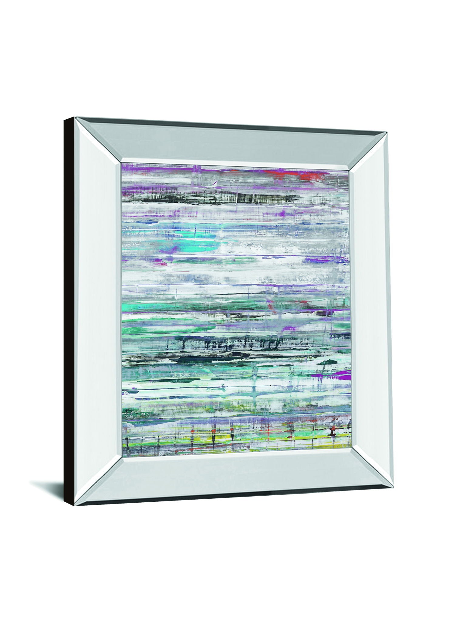 Land Drift By Hilario Gutierrez - Mirror Framed Print Wall Art - Gray