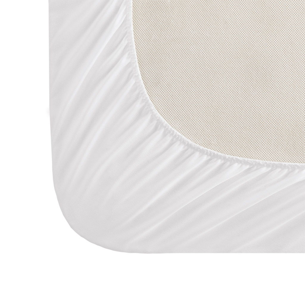 Twin Waterproof Heated Mattress Pad - White
