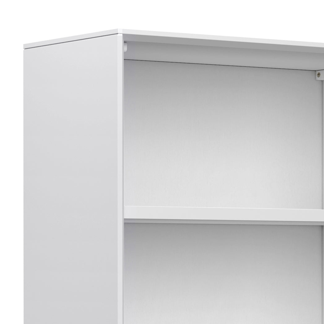 Banting - Mid Century Bookcase - White