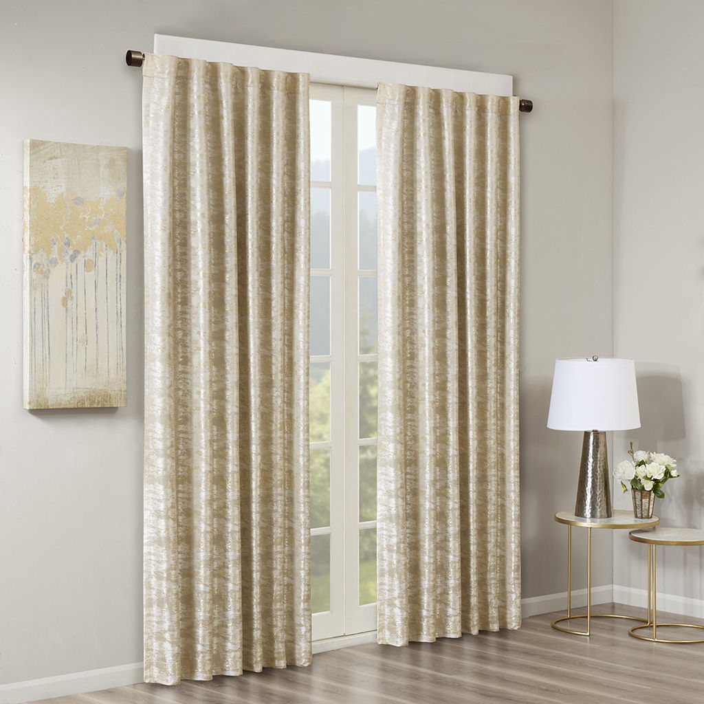 Cassius - Blackout Window Panel - Gold