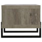 Grey Driftwood 1-shelf Coffee Table