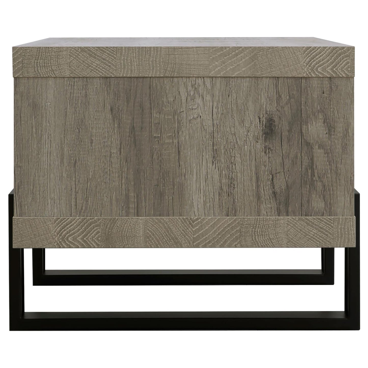 Grey Driftwood 1-shelf Coffee Table