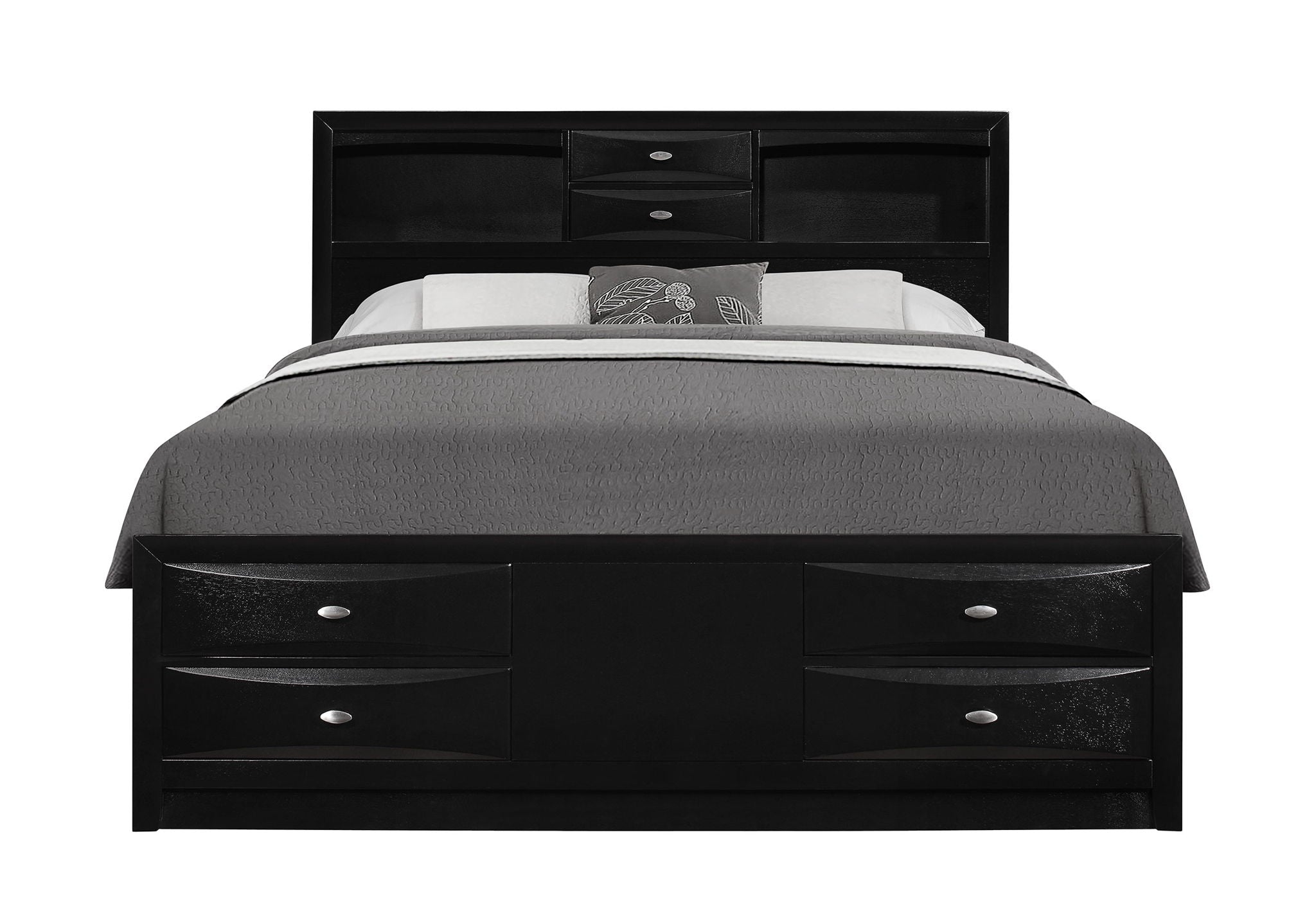 Linda - Full Bed Headboard & Footboard - Black