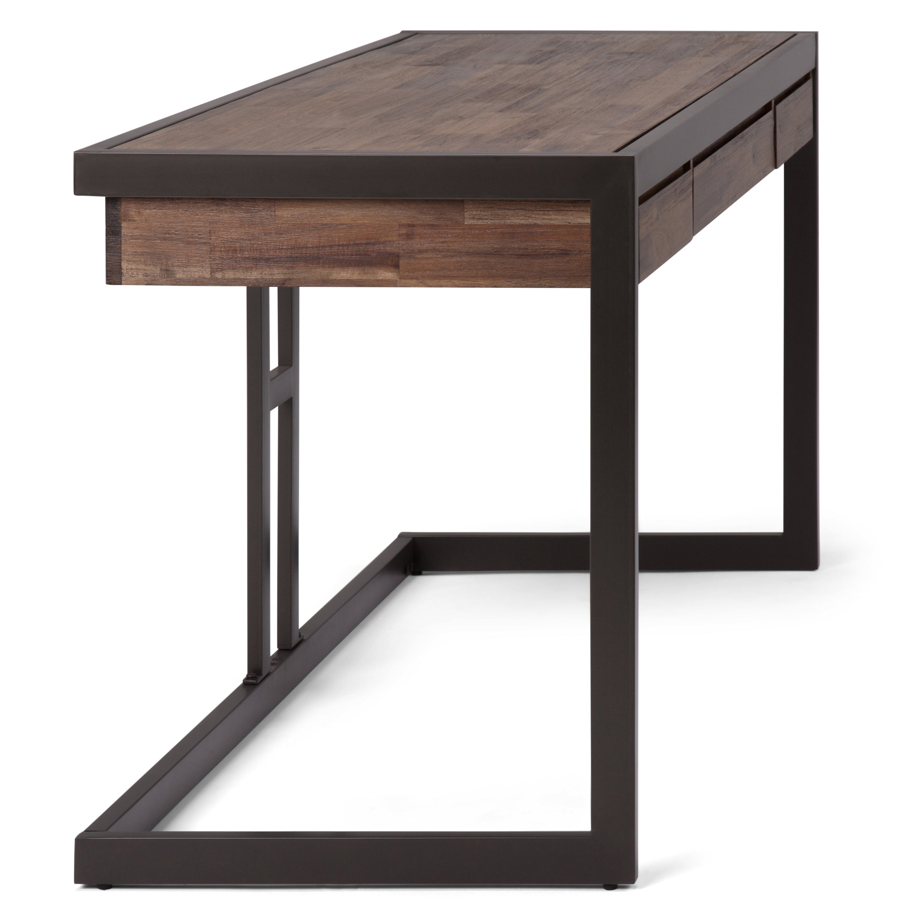 Erina - Desk - Rustic Natural Aged Brown