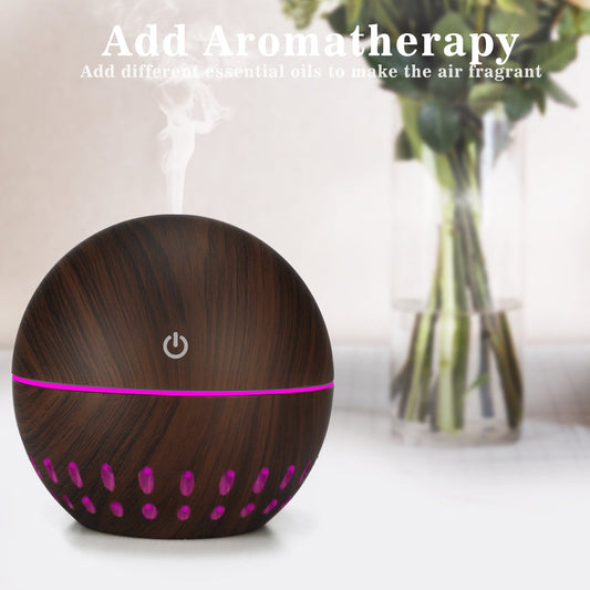 New Office Desktop Colorful Translucent Humidifier AliExpress Foreign Trade Small Capacity 130ML Humidifier