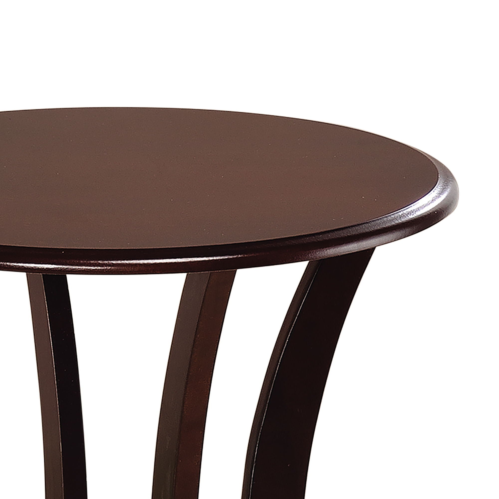 Round Accent Table - Cherry