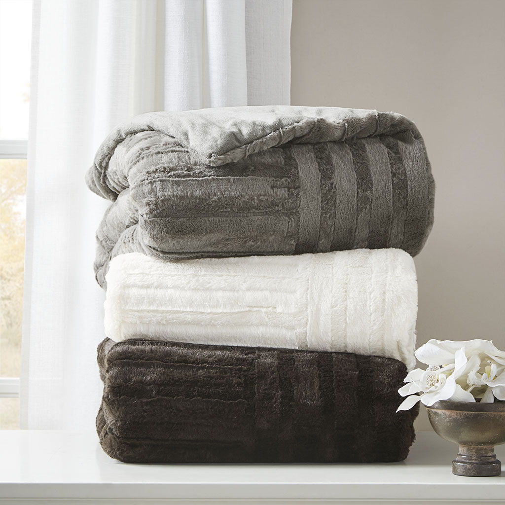 Arctic - Ultra Down Alternative Throw - Ivory