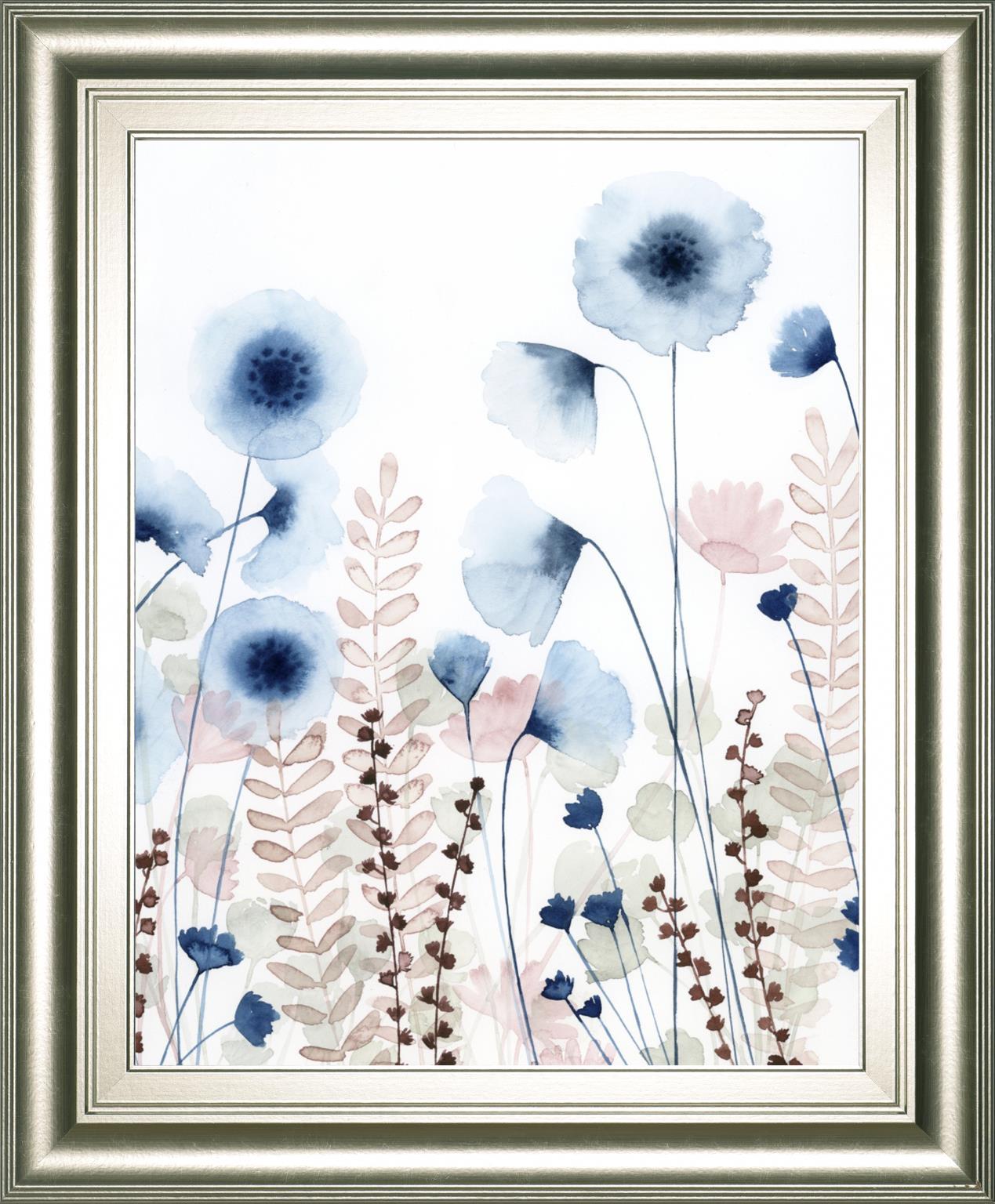 22x26 Sweet Flower Field I By Grace Popp - White