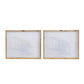 Set of 2 Large Rectangular Diptych Wall Art, Wall Decor for Living Room Bedroom Office Hallway