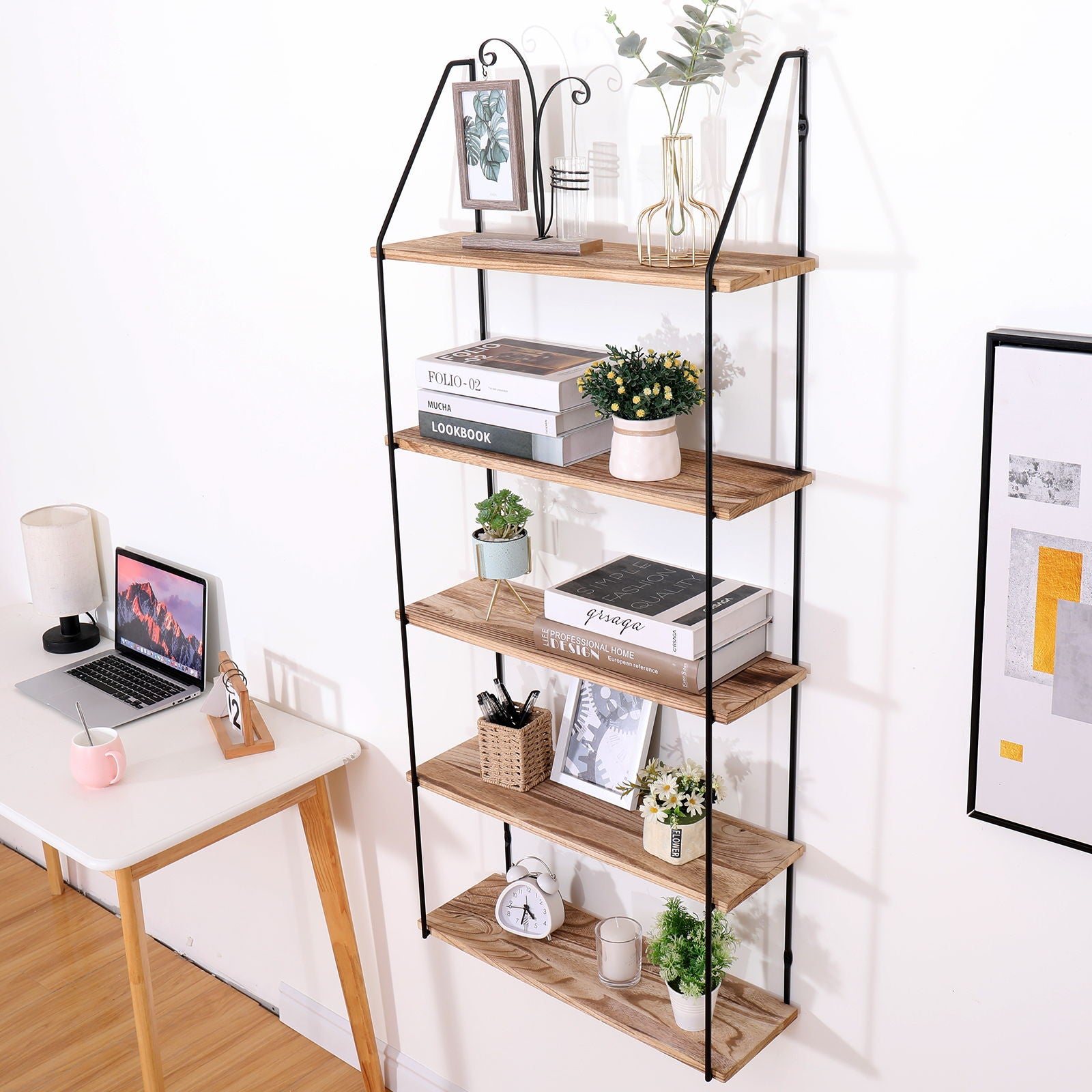 Gardenia - Wall Mounted Wall Storage, Decorative Hanging Display