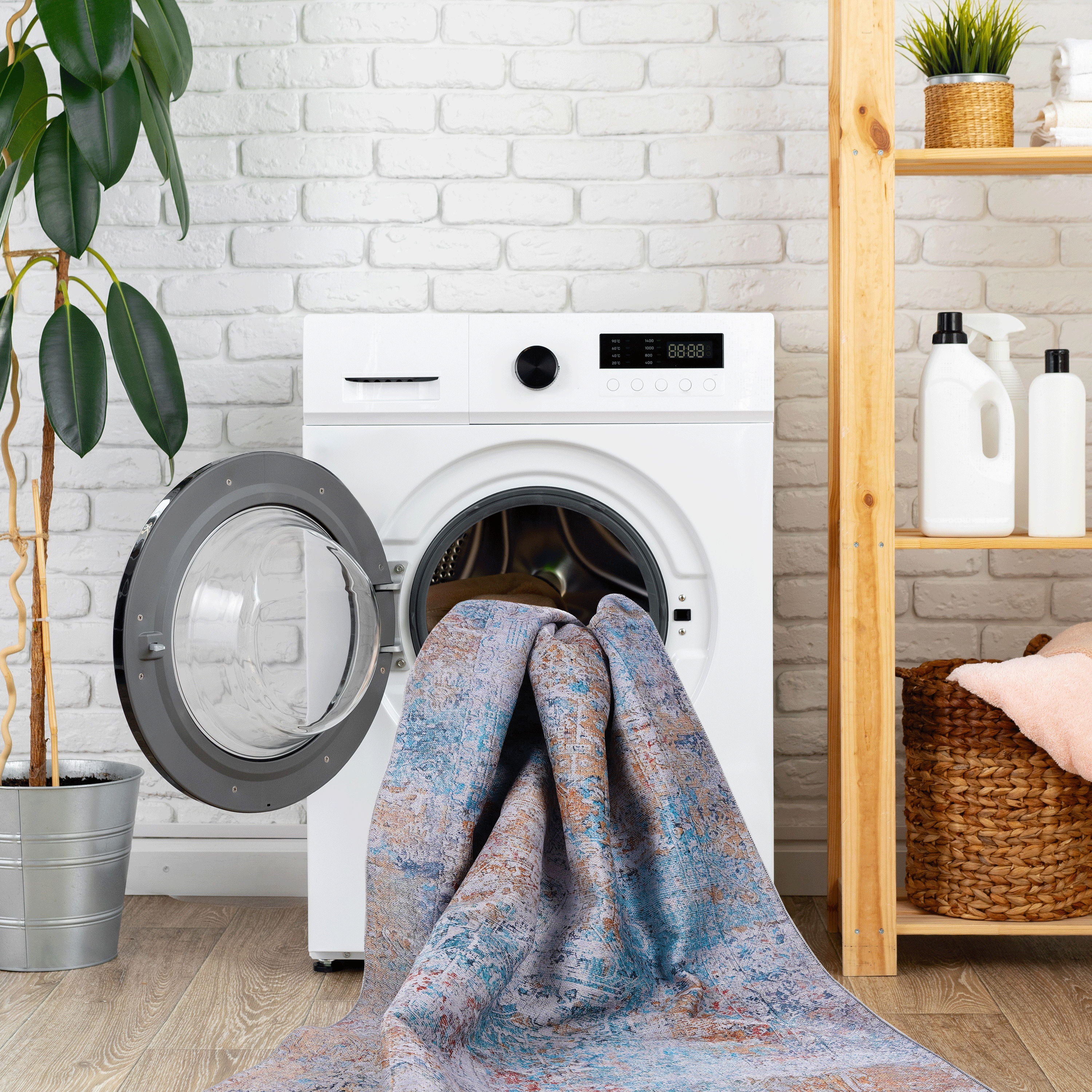 Maval - Unique Washable Area Rug