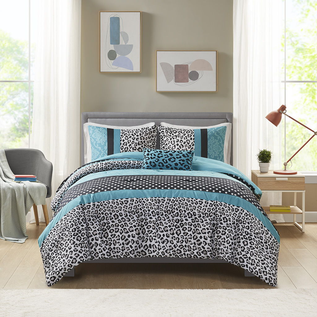 Chloe - Comforter Set - Teal