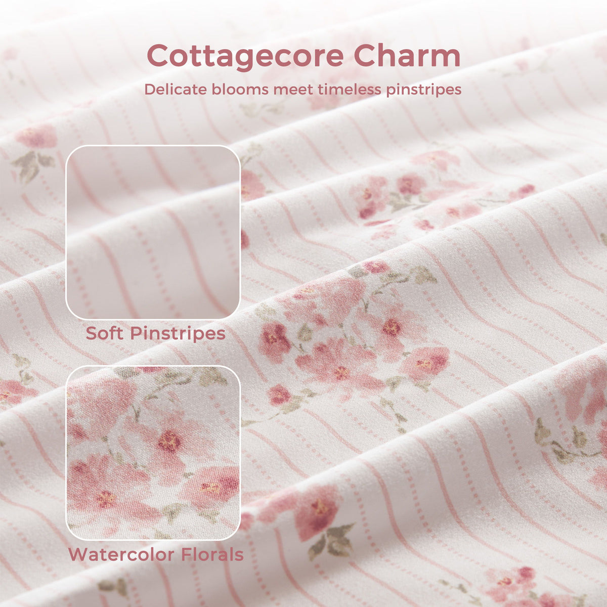 Anabelle - Twin Long Comforter Set - Pink