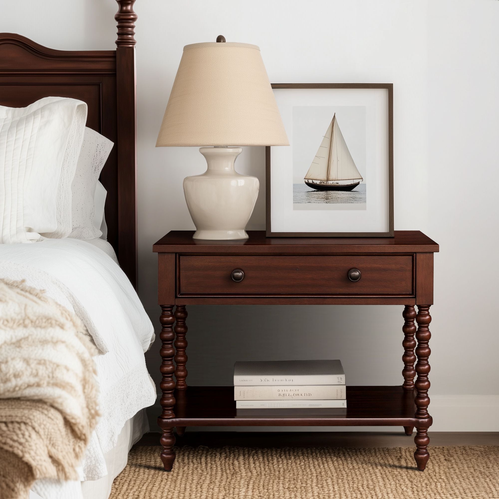 Beckett - Large Nightstand - Morocco Brown